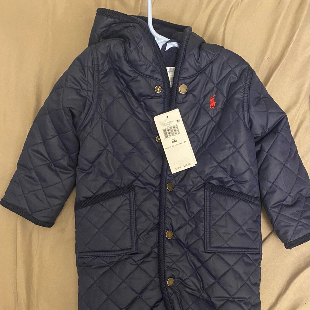 Baby Ralph Lauren Snow Suit! NEW WITH TAG!